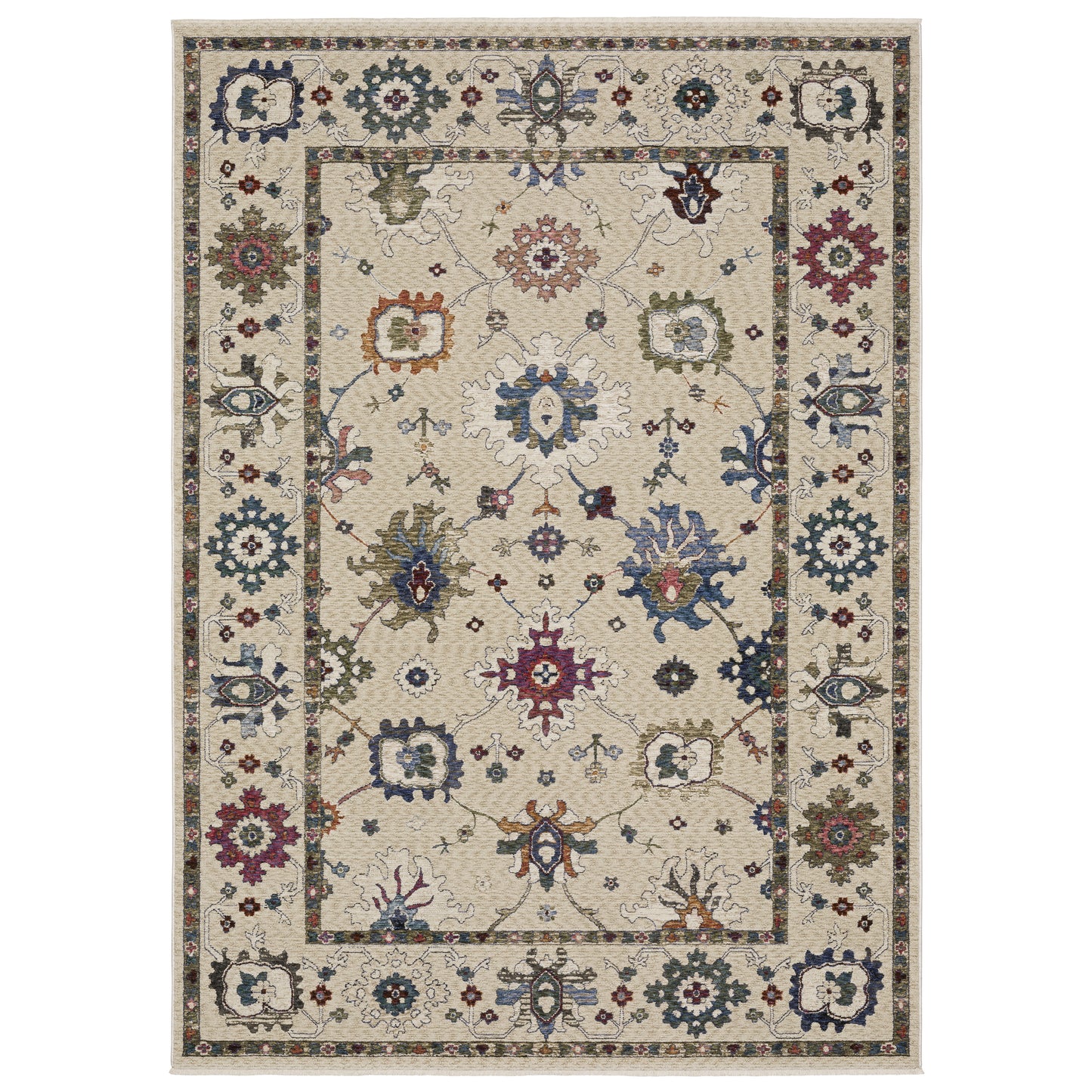 HASTINGS HA01W Ivory Rug - ORIENTAL WEAVERS