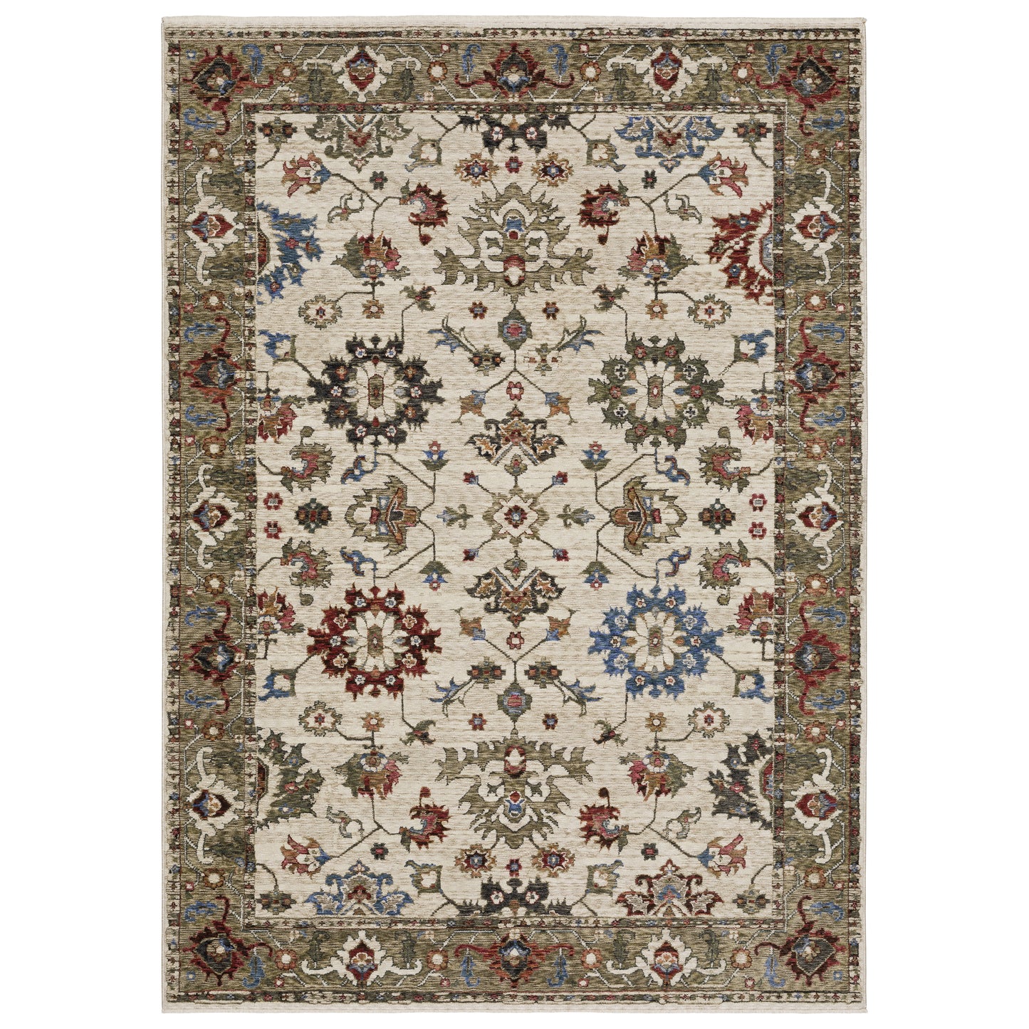 HASTINGS HA03W Ivory Rug - ORIENTAL WEAVERS