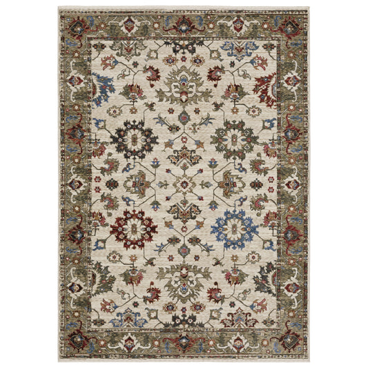 HASTINGS HA03W Ivory Rug - ORIENTAL WEAVERS