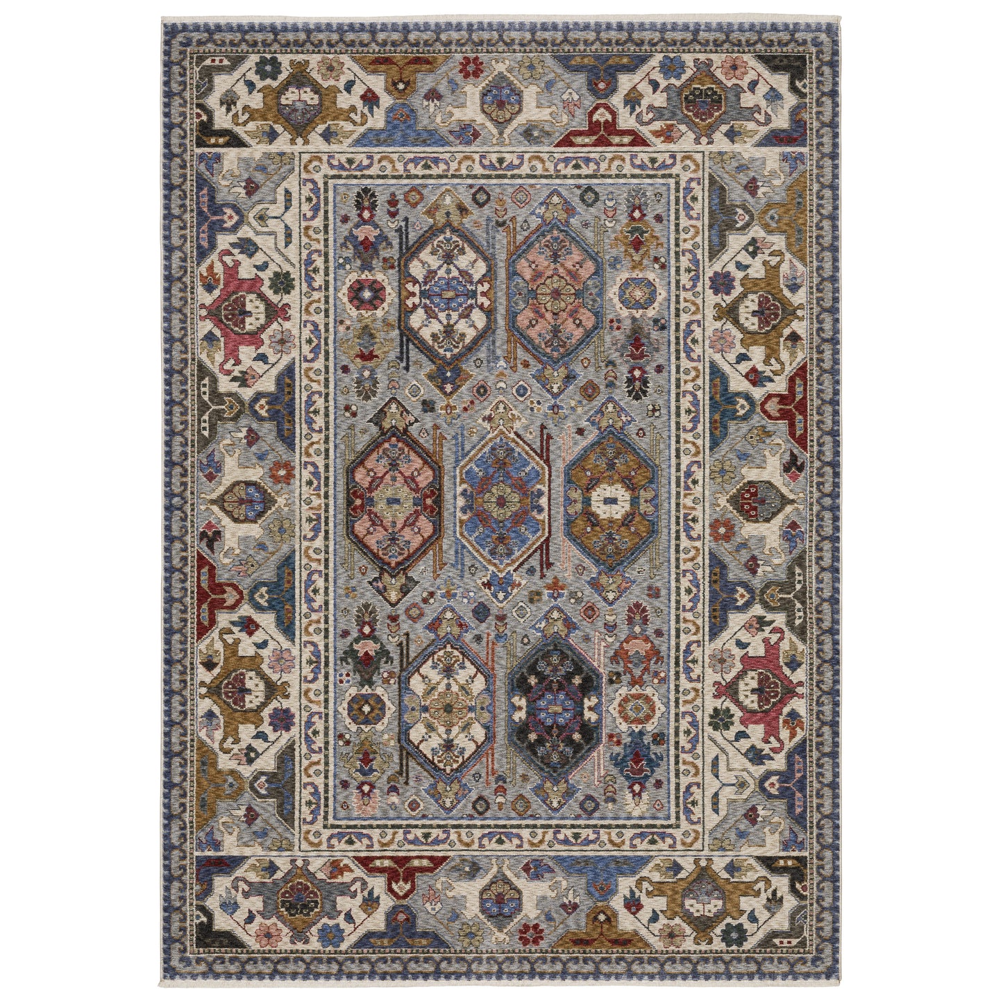 HASTINGS HA04E Blue Rug - ORIENTAL WEAVERS