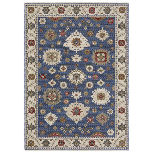 HASTINGS HA06Z Blue Rug - ORIENTAL WEAVERS