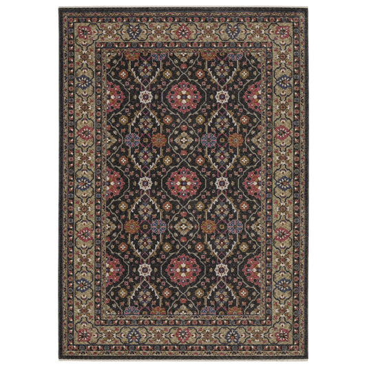 HASTINGS HA07D Charcoal Rug - ORIENTAL WEAVERS