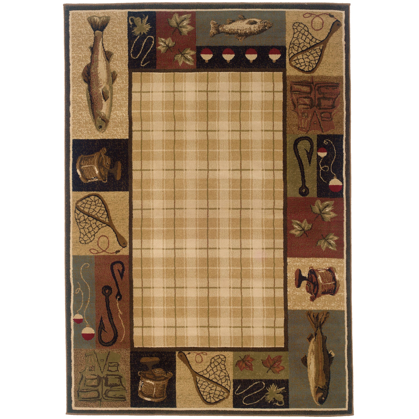 HUDSON 1065B Beige Rug - ORIENTAL WEAVERS