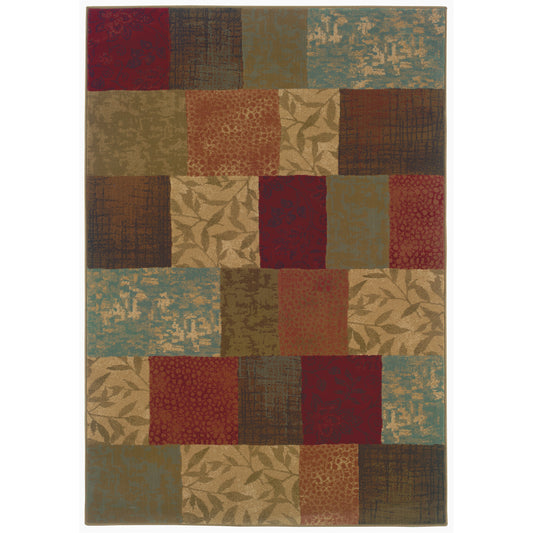 HUDSON 030C1 Green Rug - ORIENTAL WEAVERS