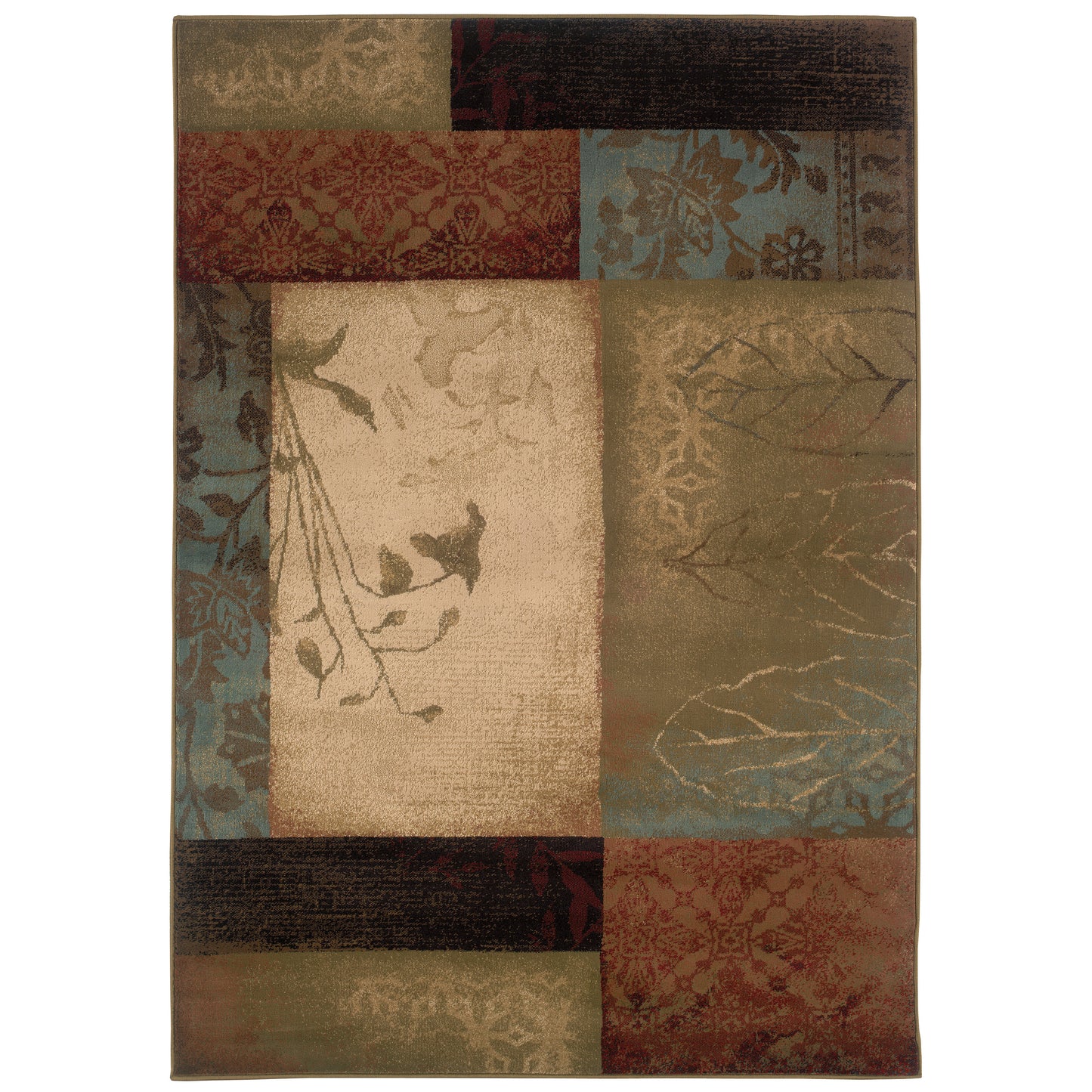 HUDSON 040A1 Beige Rug - ORIENTAL WEAVERS