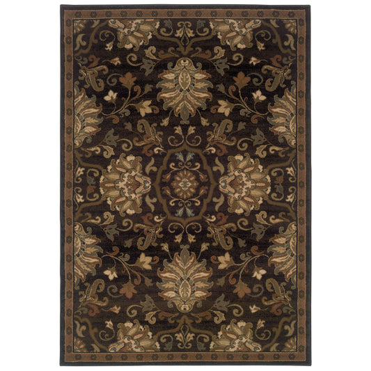 HUDSON 042G1 Brown Rug - ORIENTAL WEAVERS