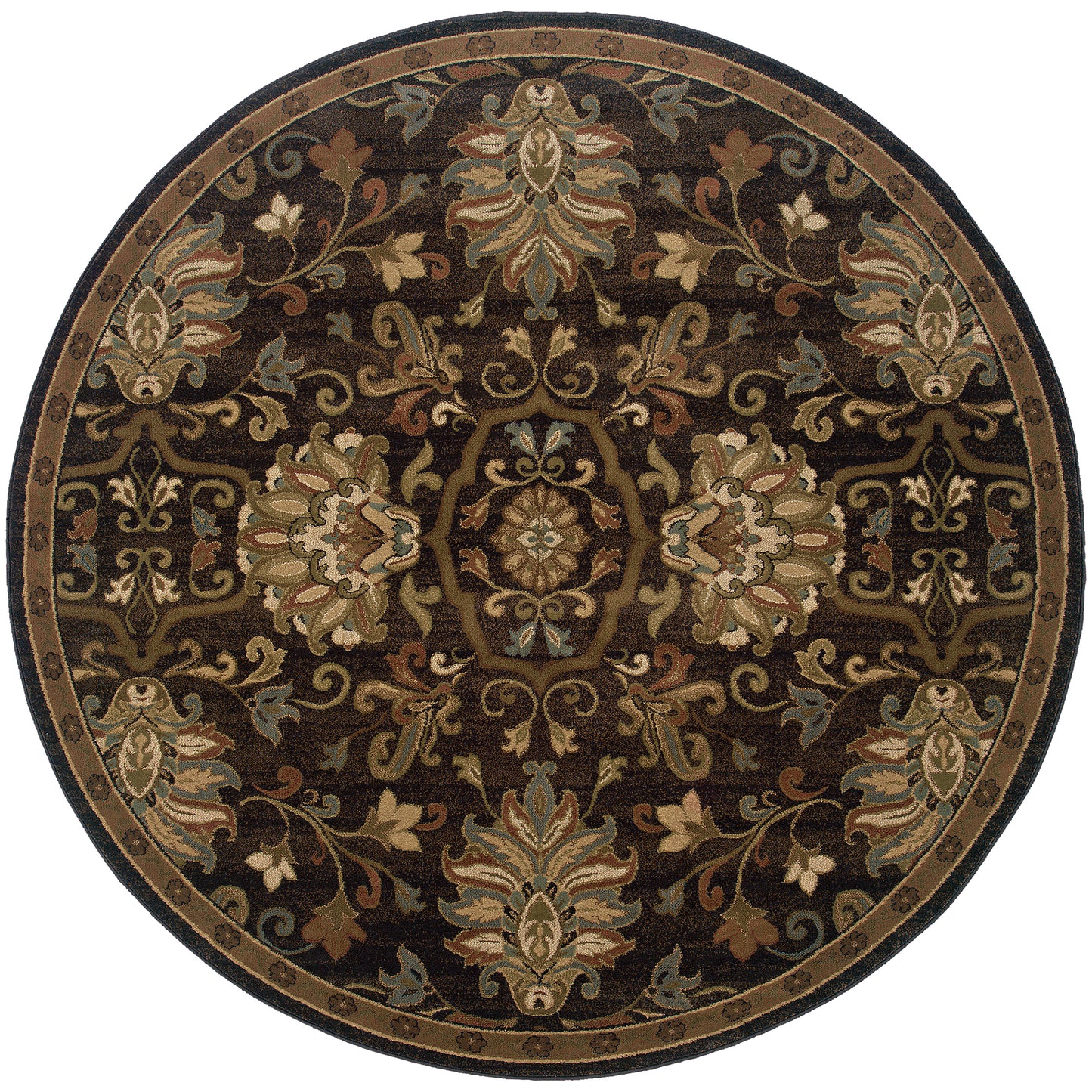 HUDSON 042G1 Brown Rug - ORIENTAL WEAVERS