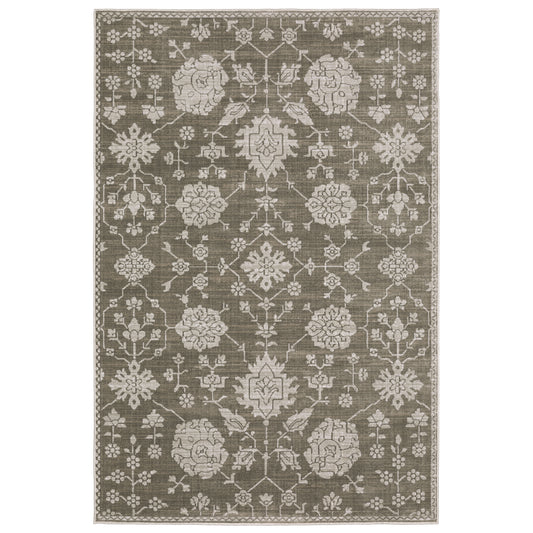 INTRIGUE INT01 Grey Rug - ORIENTAL WEAVERS