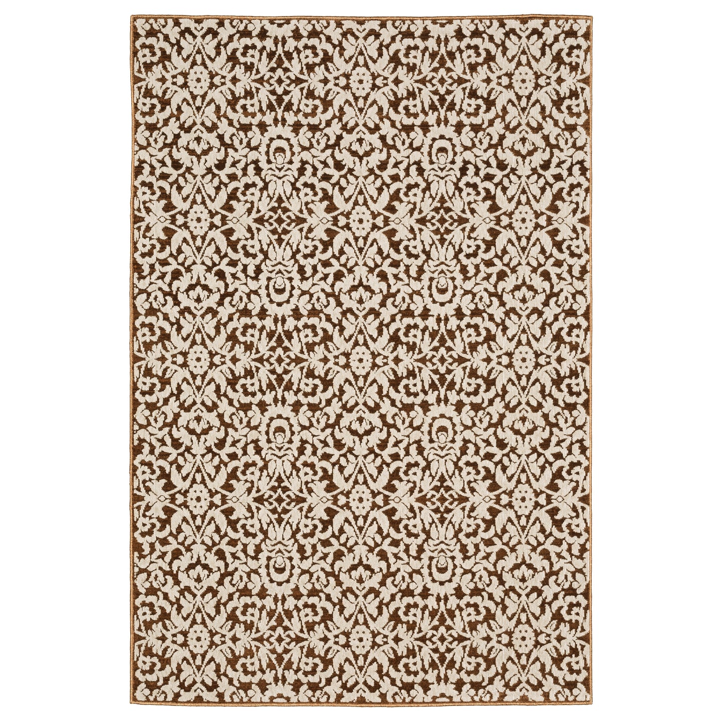 INTRIGUE INT02 Rust Rug - ORIENTAL WEAVERS