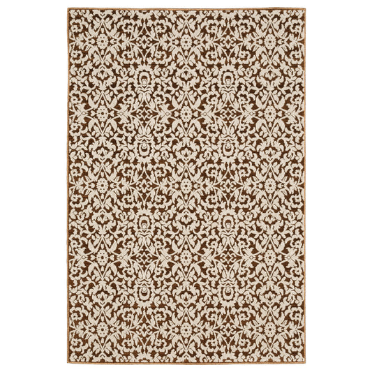 INTRIGUE INT02 Rust Rug - ORIENTAL WEAVERS