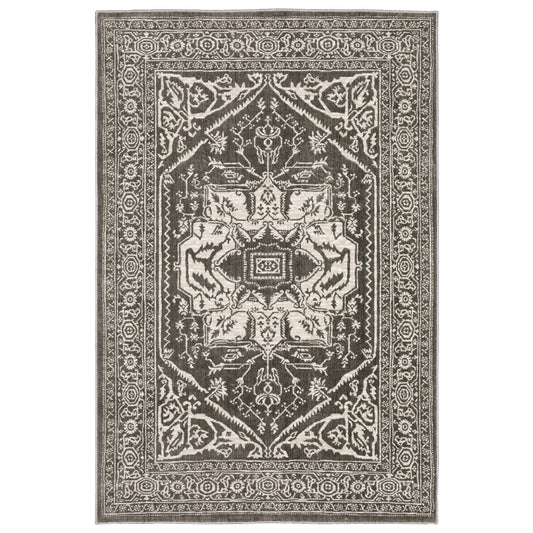 INTRIGUE INT04 Grey Rug - ORIENTAL WEAVERS