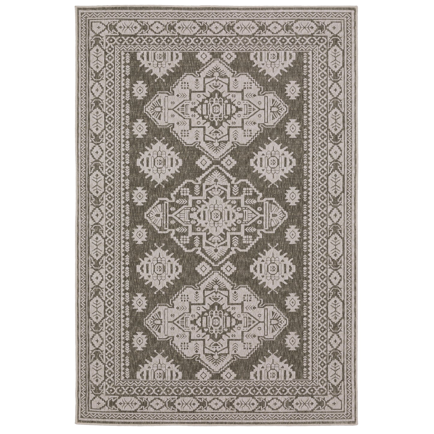 INTRIGUE INT06 Grey Rug - ORIENTAL WEAVERS