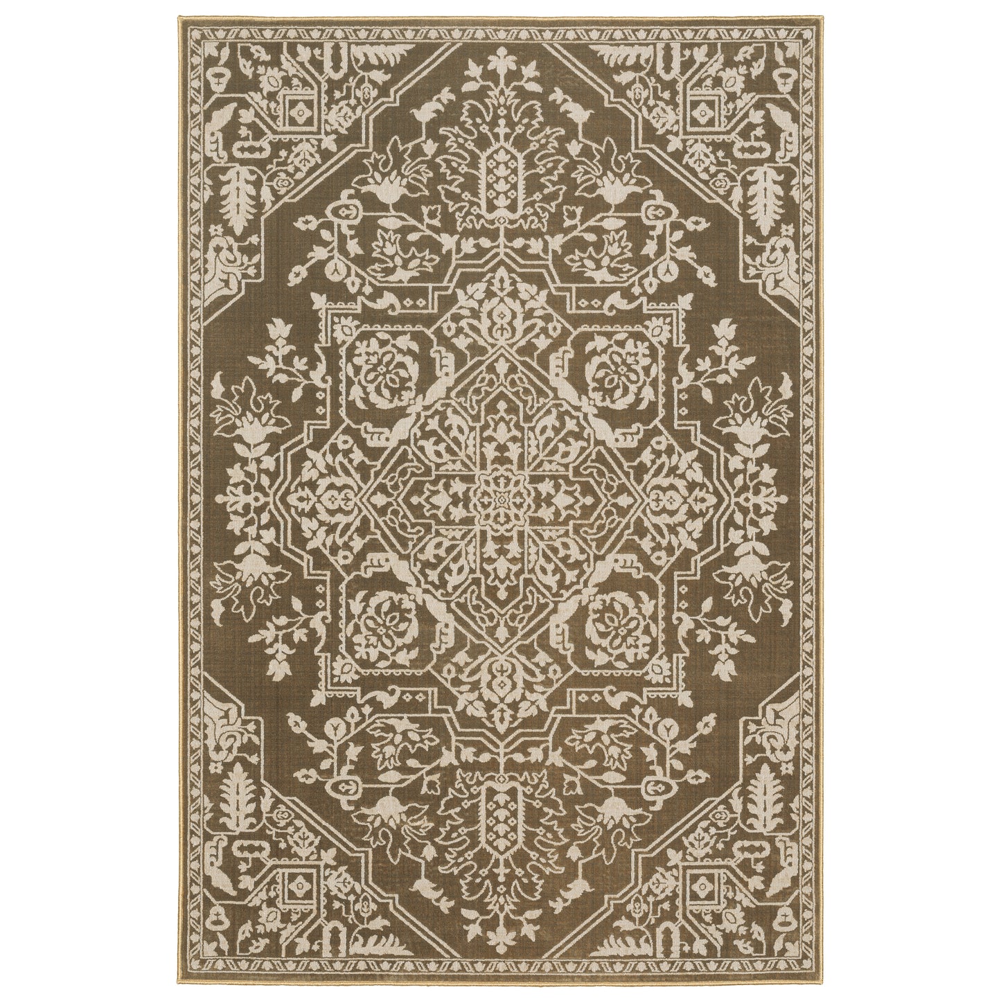 INTRIGUE INT11 Gold Rug - ORIENTAL WEAVERS