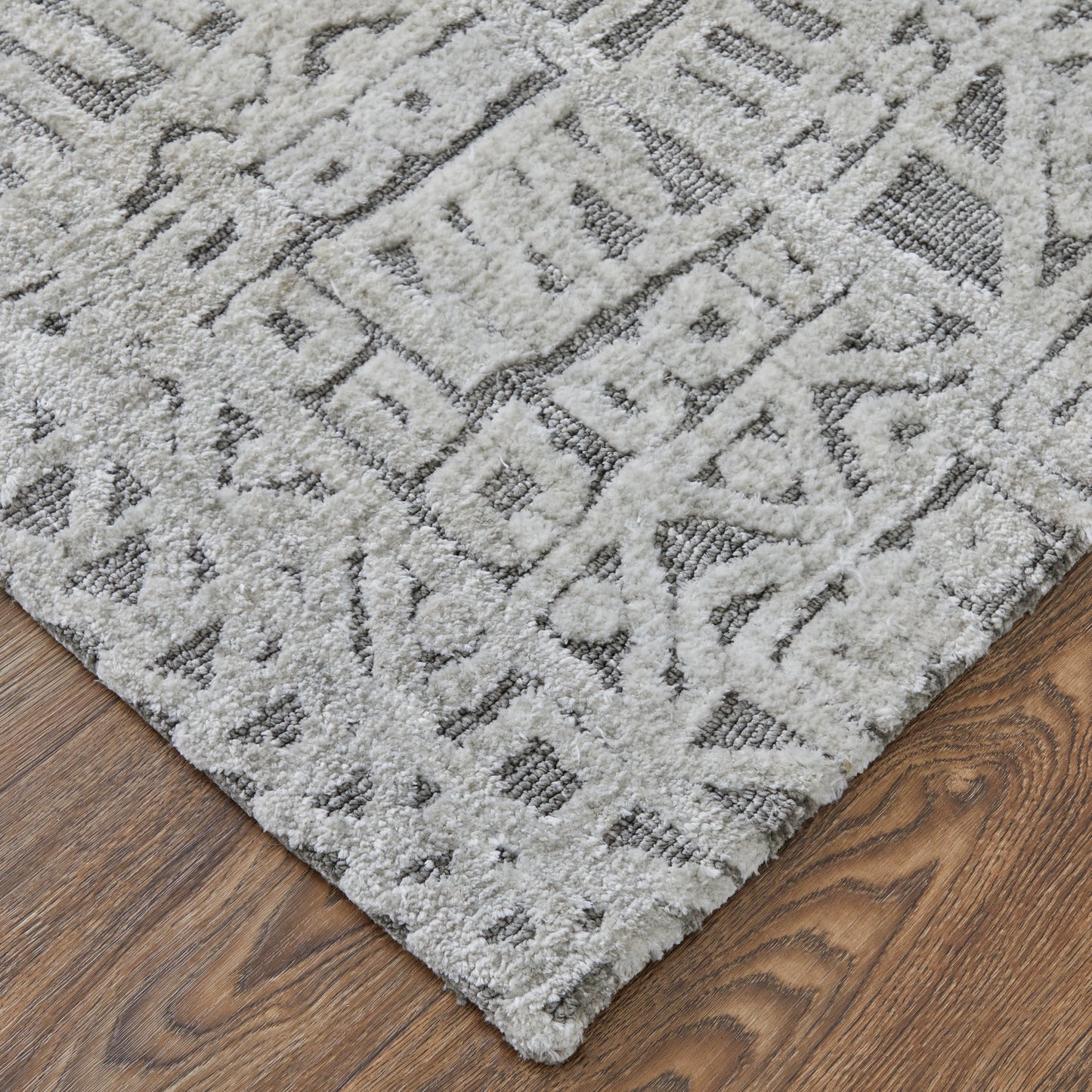 Colton Modern/Casual/Casual Gray/Silver Accent Rug