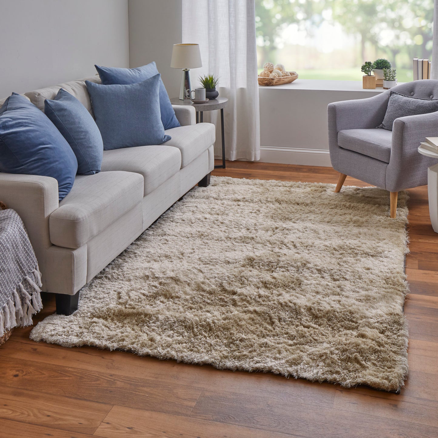 Indochine Modern/Luxury & Glam/Casual Tan/Taupe Area Rug  Feizy Rugs Small Parcel,Feizy Rugs,Indochine,Tan/Taupe,7'6" x 9'6",Area Rug,Polyester,Modern/Luxury & Glam/Casual,China