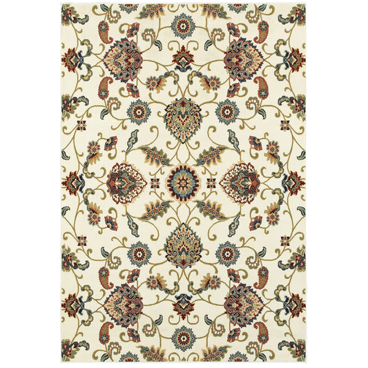 KASHAN 9946W Ivory Rug - ORIENTAL WEAVERS