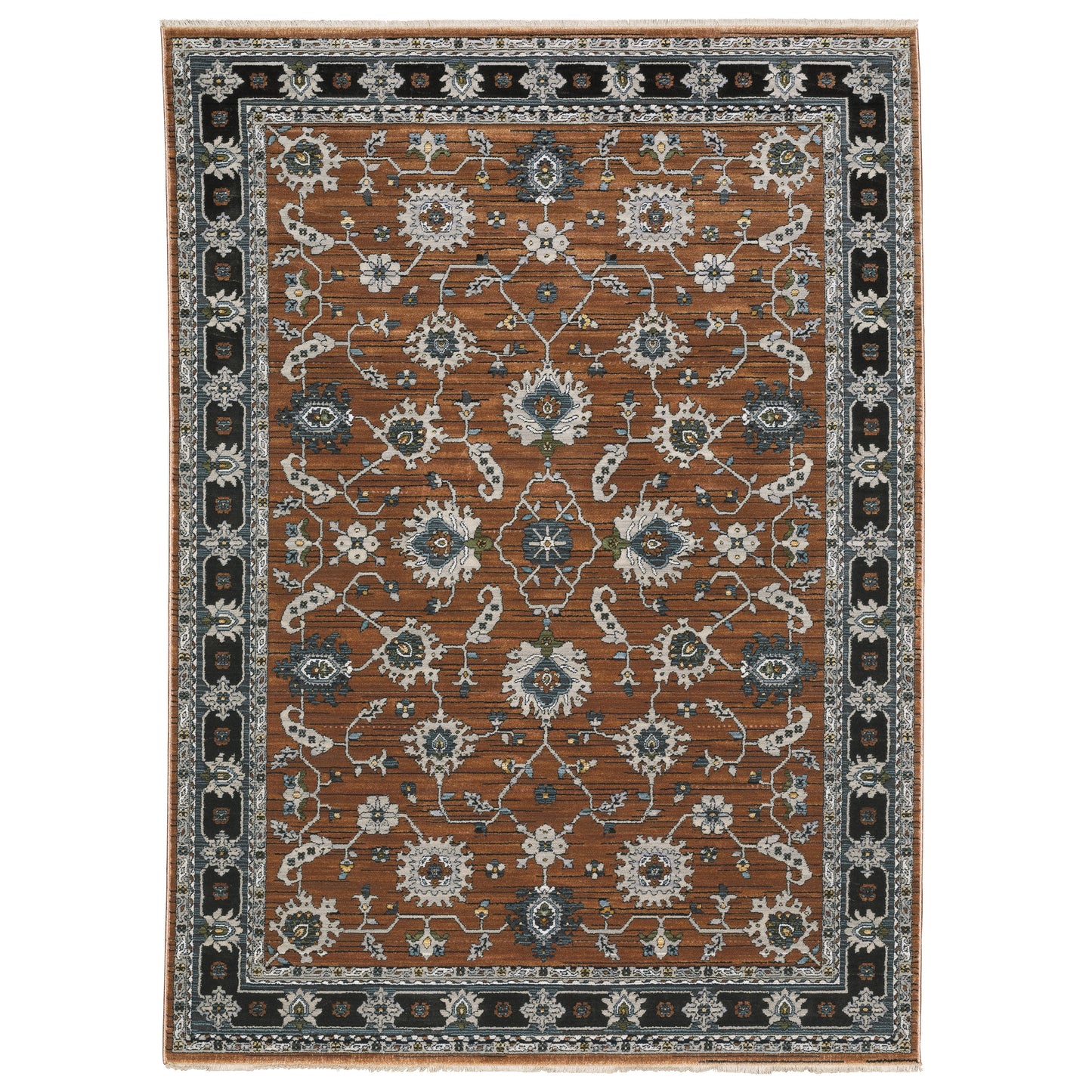 KEIRA KEI05 Rust Rug - ORIENTAL WEAVERS