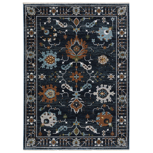 KEIRA KEI08 Blue Rug - ORIENTAL WEAVERS