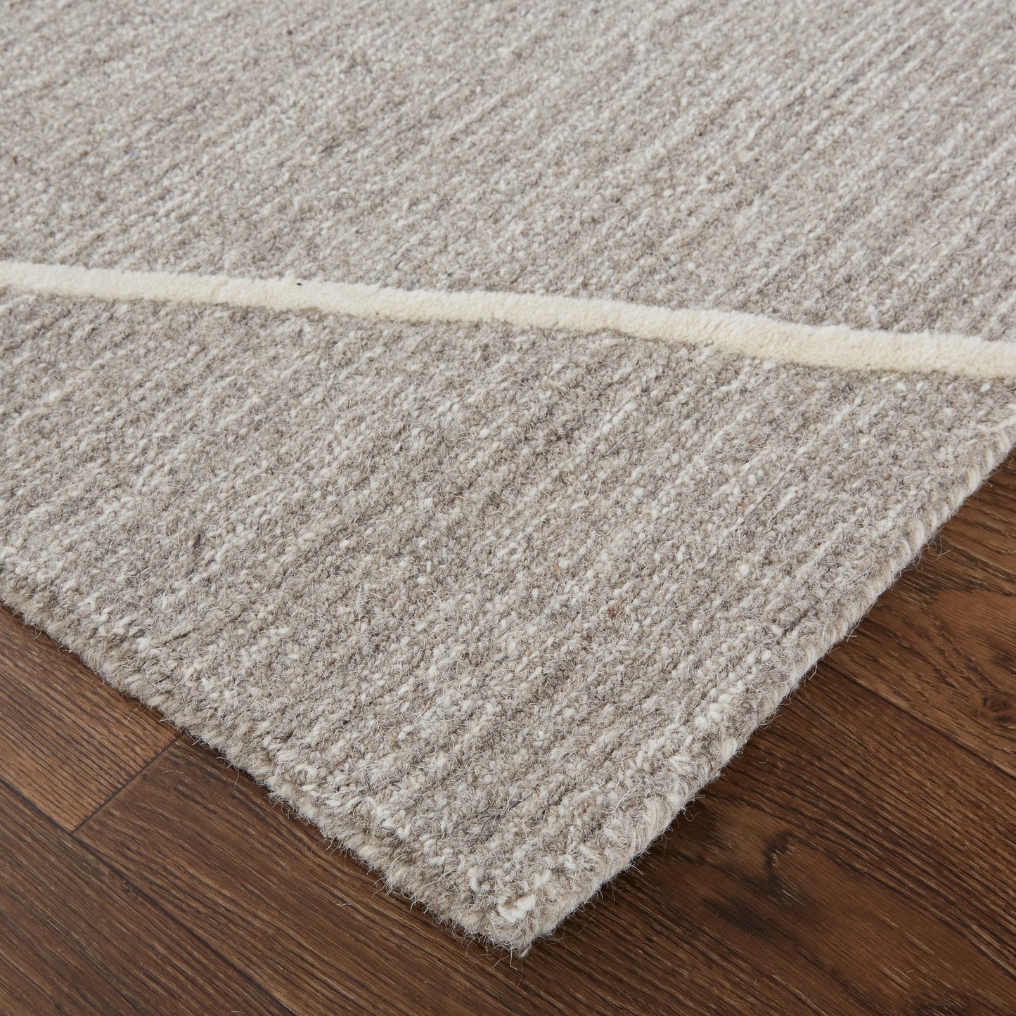 Euclid Transitional/Industrial/Farmhouse Taupe/Ivory/Gray Accent Rug  Feizy Rugs Small Parcel,Feizy Rugs,Euclid,Taupe/Ivory/Gray,2' x 3',Accent Rug,Wool,Transitional/Industrial/Farmhouse,India