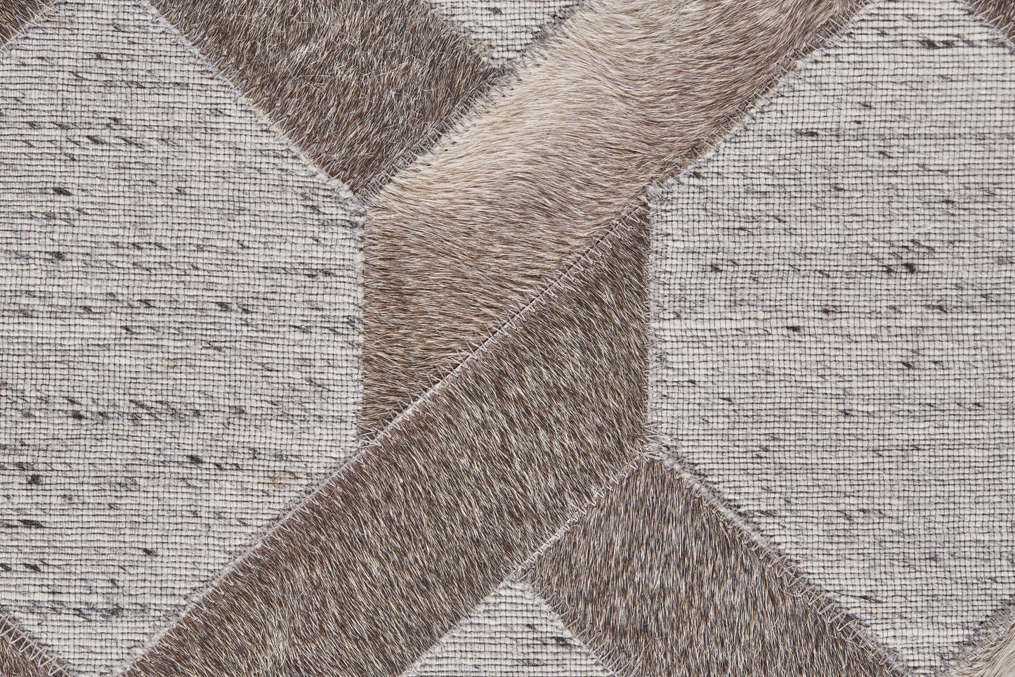 Fannin Transitional/Mid-Century Modern/Global Gray/Taupe/Silver Accent Rug  Feizy Rugs Small Parcel,Feizy Rugs,Fannin,Gray/Taupe/Silver,2' x 3',Accent Rug,Viscose/Leather,Transitional/Mid-Century Modern/Global,India