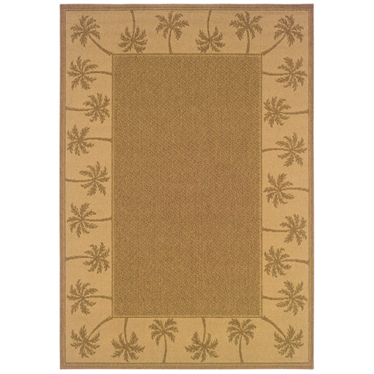 LANAI 606M7 Tan Rug - ORIENTAL WEAVERS