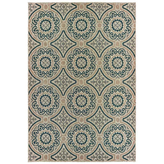 LATITUDE 609X3 Grey Rug - ORIENTAL WEAVERS