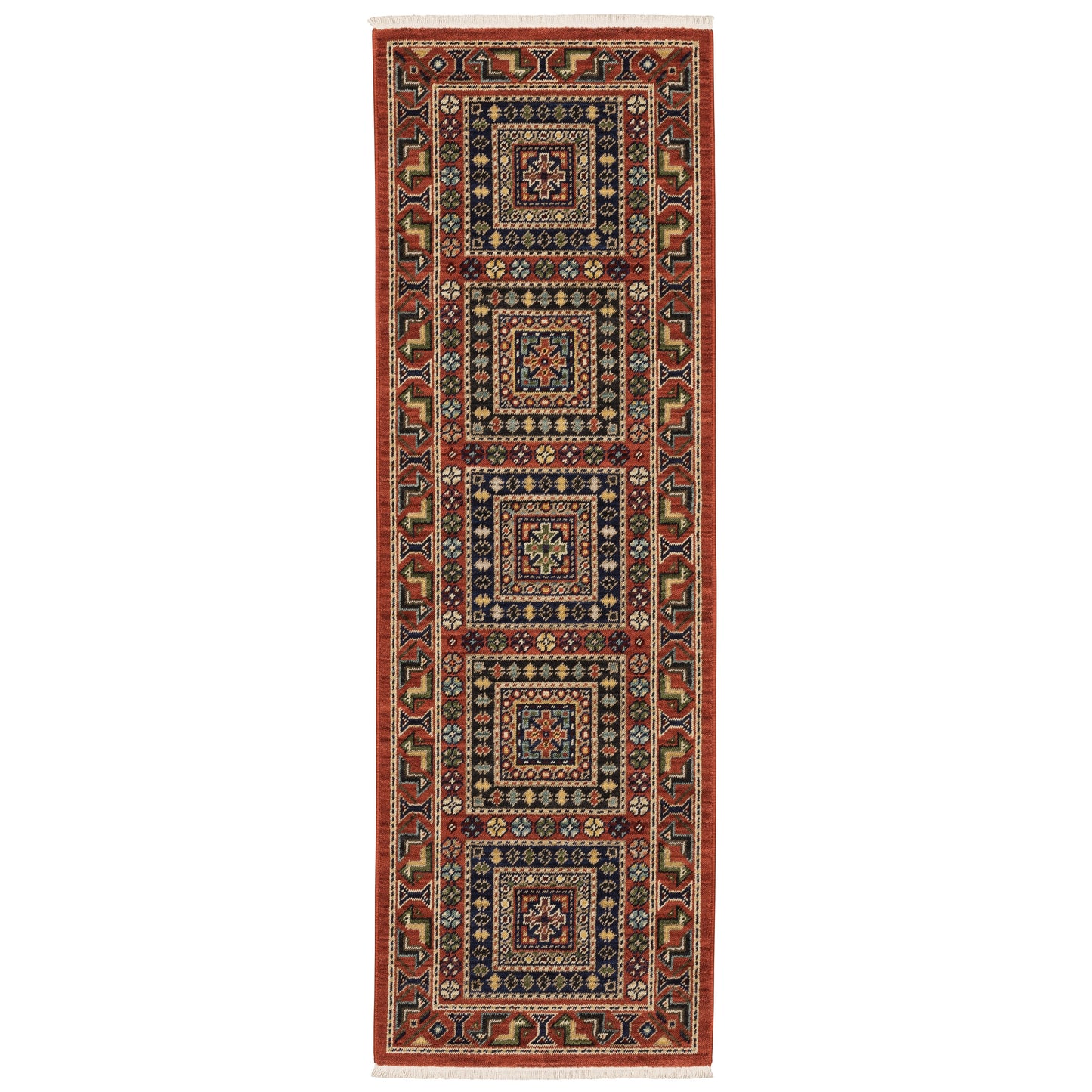 LILIHAN 002C6 Red Rug - ORIENTAL WEAVERS