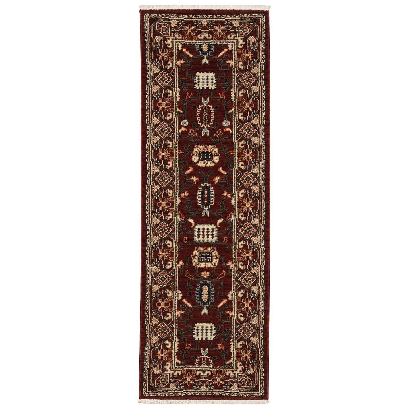 LILIHAN 043S6 Red Rug - ORIENTAL WEAVERS