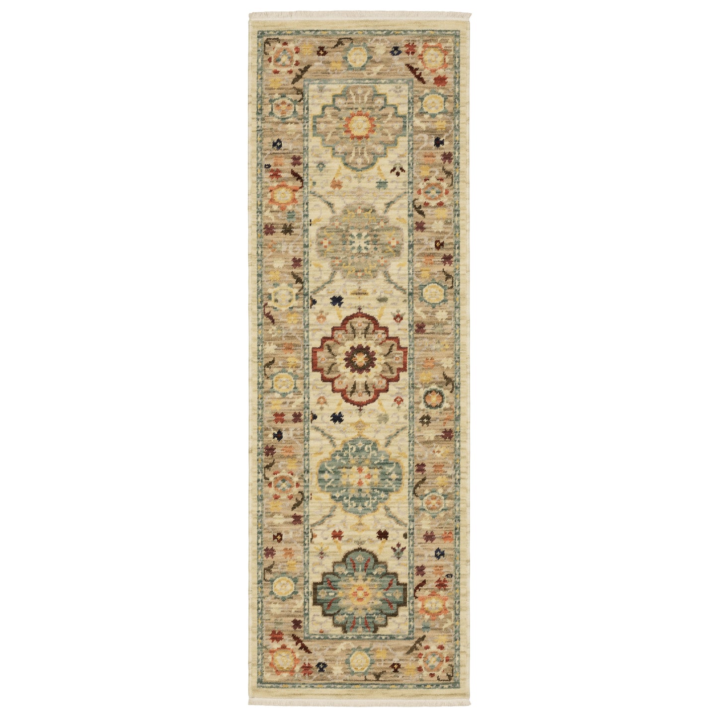 LILIHAN 4601W Beige Rug - ORIENTAL WEAVERS