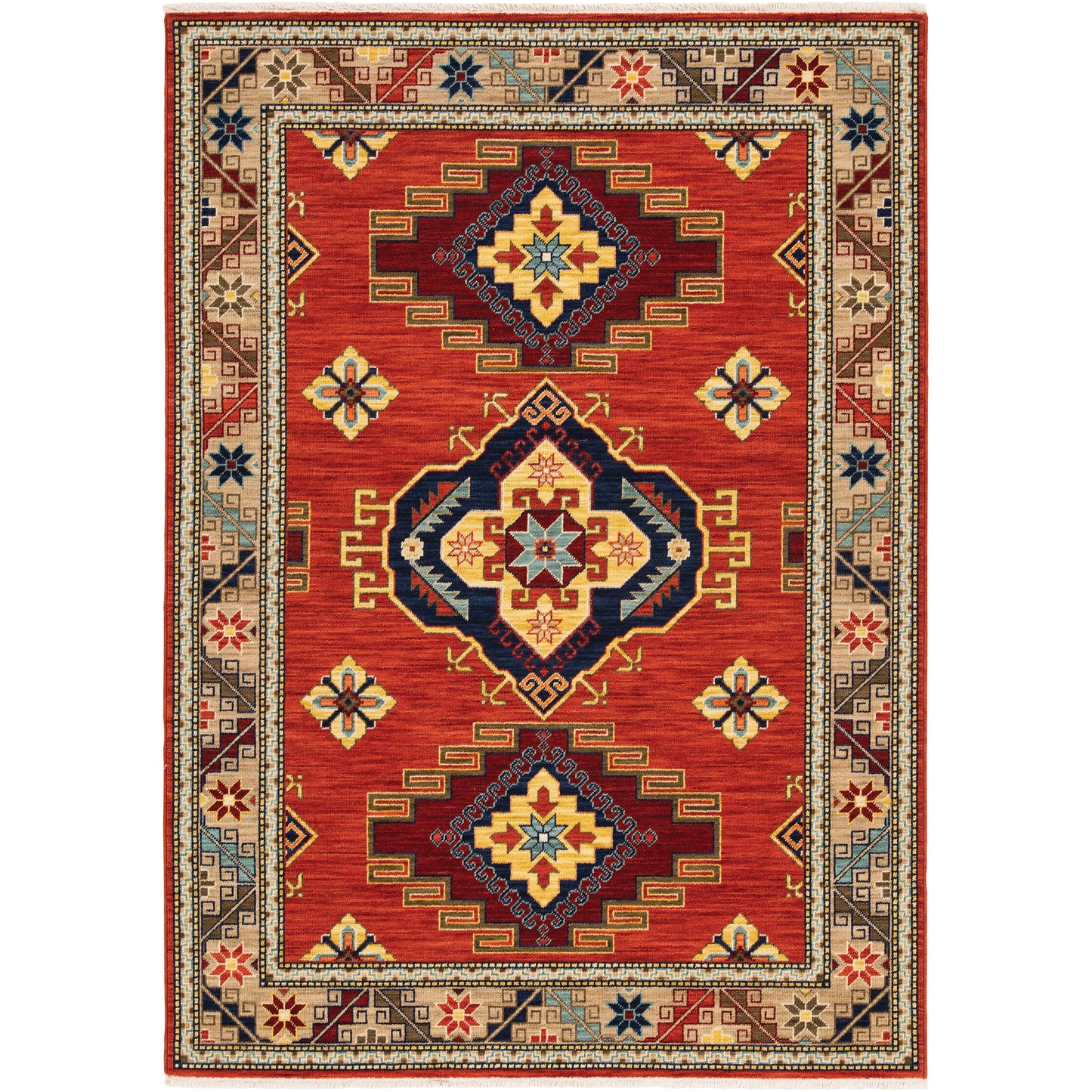 LILIHAN 5504P Red Rug - ORIENTAL WEAVERS