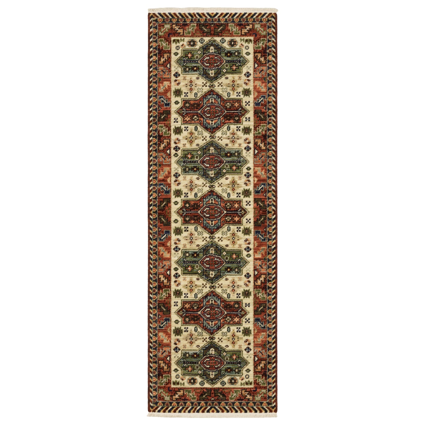 LILIHAN 8022R Red Rug - ORIENTAL WEAVERS