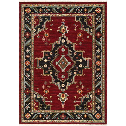 LILIHAN 092R6 Red Rug - ORIENTAL WEAVERS