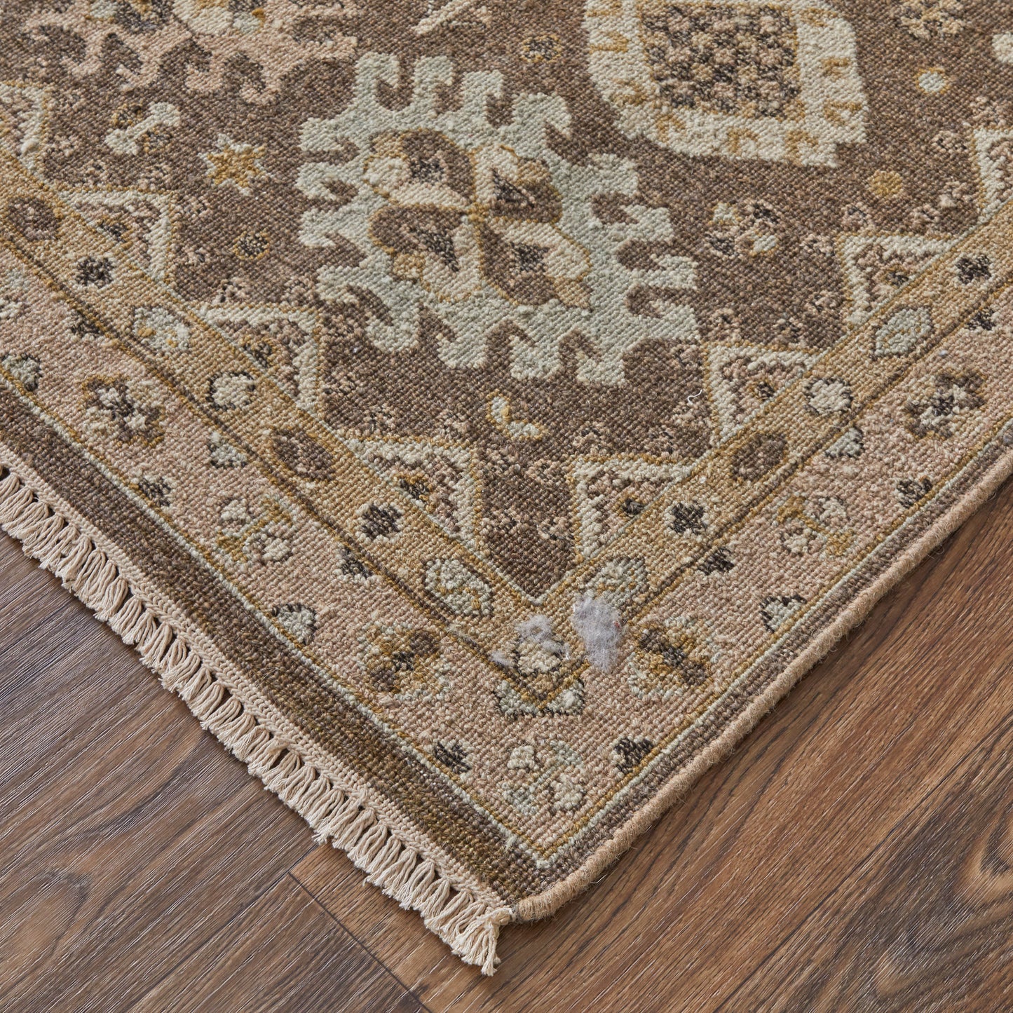 Corbitt Traditional/Classic Brown/Ivory Accent Rug