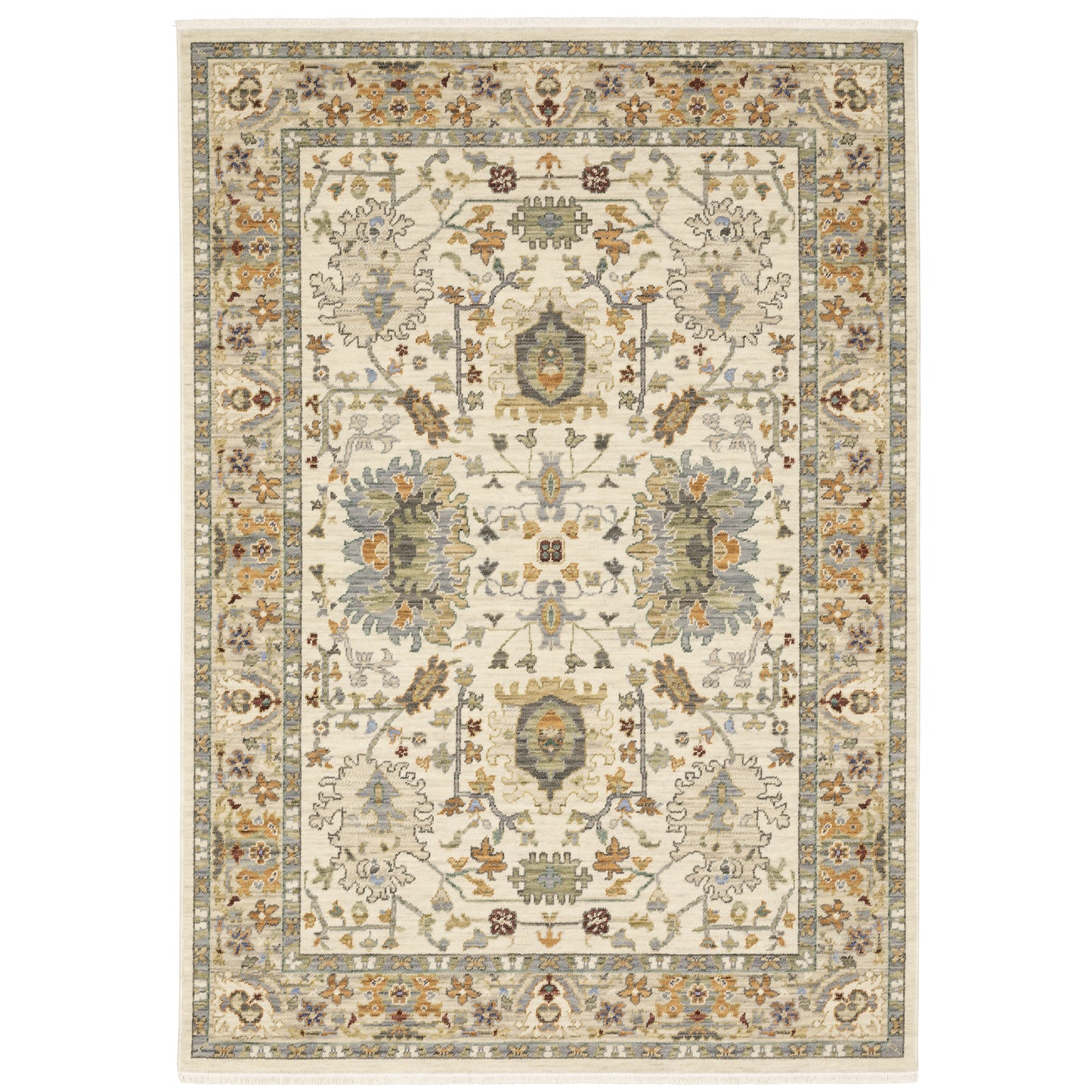 LUCCA 2063Y Ivory Rug - ORIENTAL WEAVERS