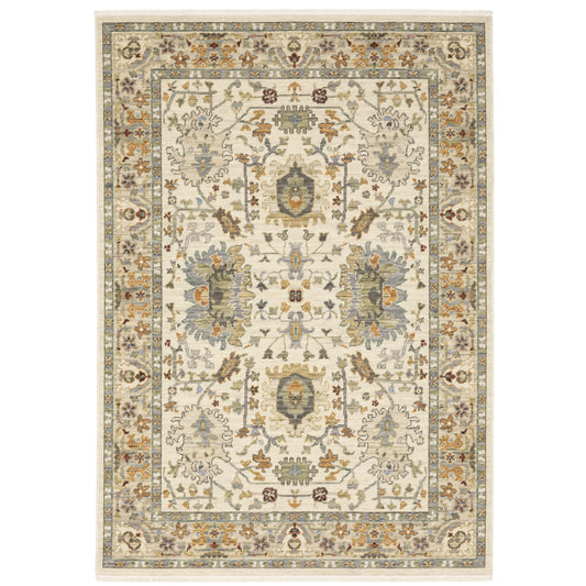 LUCCA 2063Y Ivory Rug - ORIENTAL WEAVERS