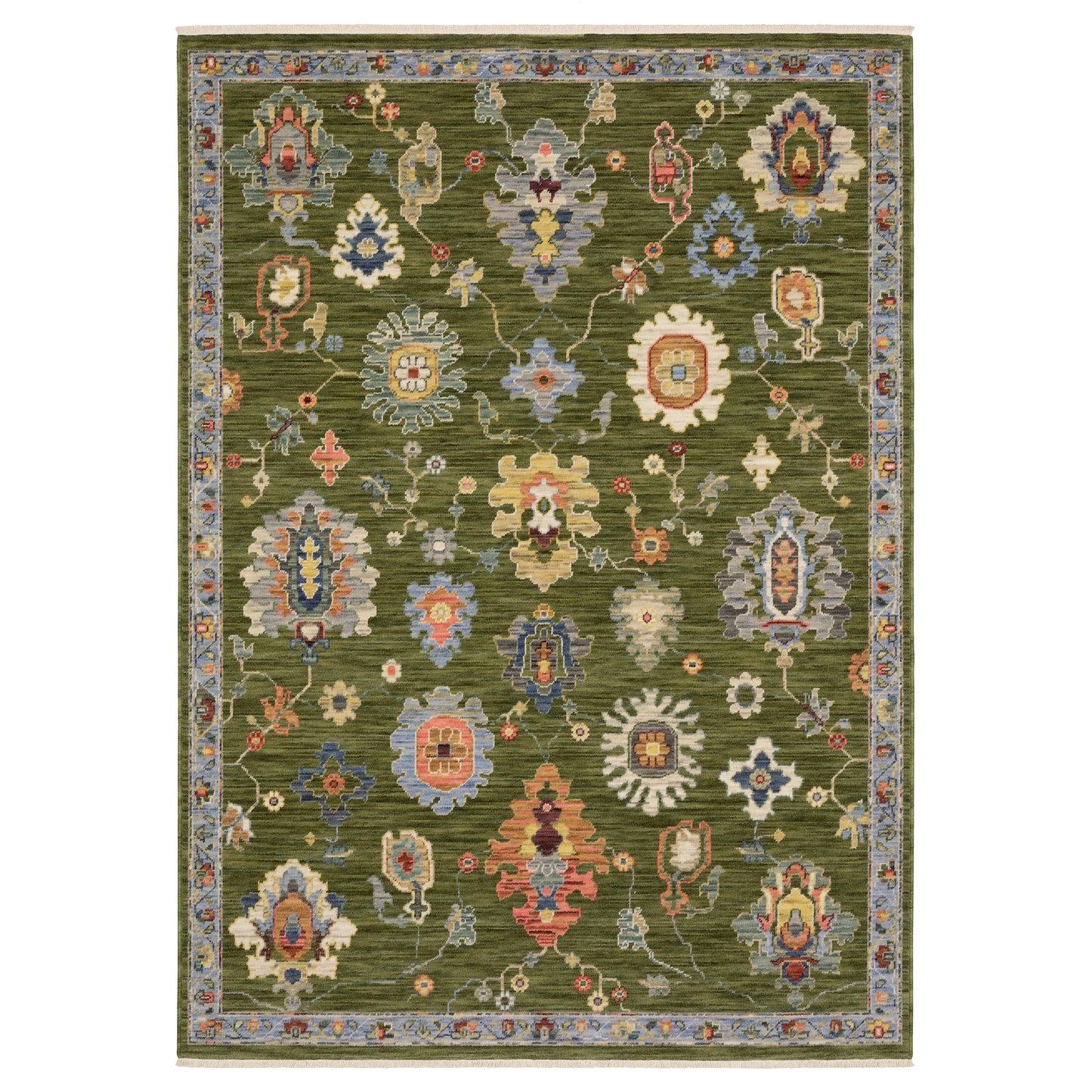 LUCCA 2863E Green Rug - ORIENTAL WEAVERS