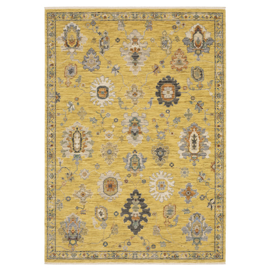 LUCCA 2863G Yellow Rug - ORIENTAL WEAVERS