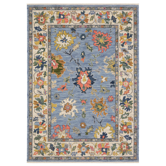 LUCCA 2889A Blue Rug - ORIENTAL WEAVERS