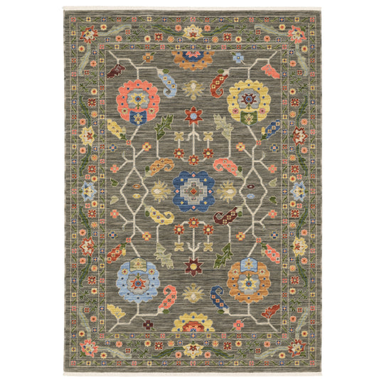 LUCCA 5506K Grey Rug - ORIENTAL WEAVERS