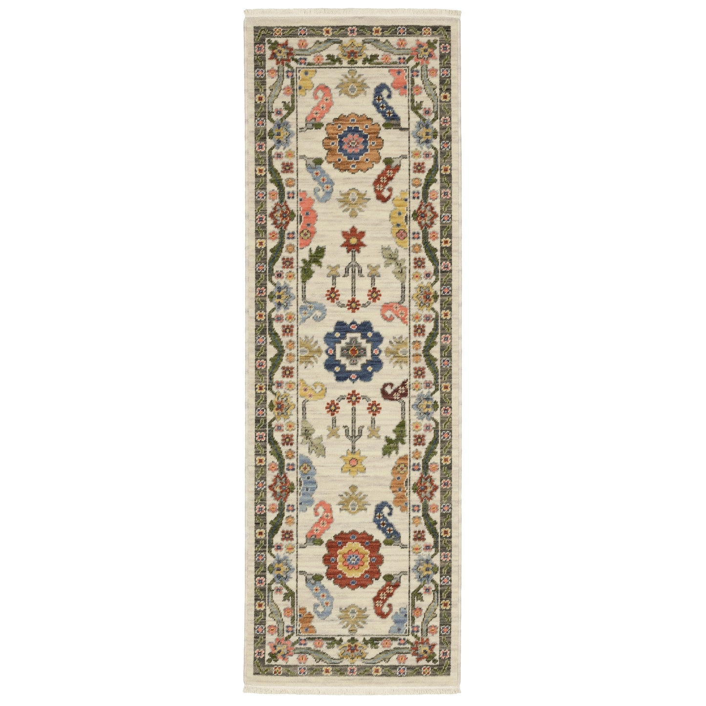 LUCCA 5506W Ivory Rug - ORIENTAL WEAVERS