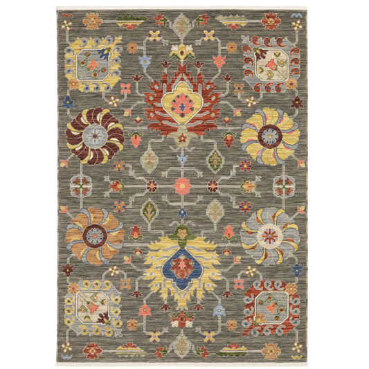 LUCCA 8111K Grey Rug - ORIENTAL WEAVERS