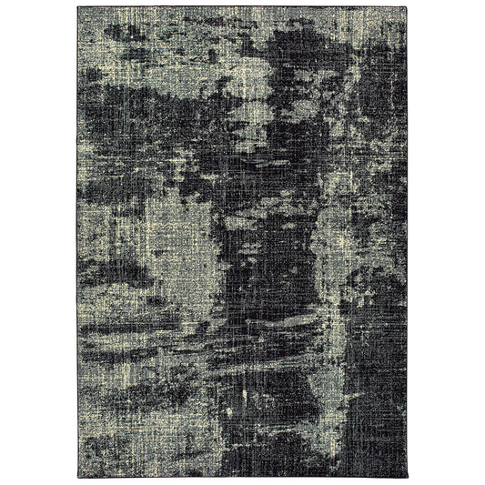 LUNA 1805K Black Rug - ORIENTAL WEAVERS