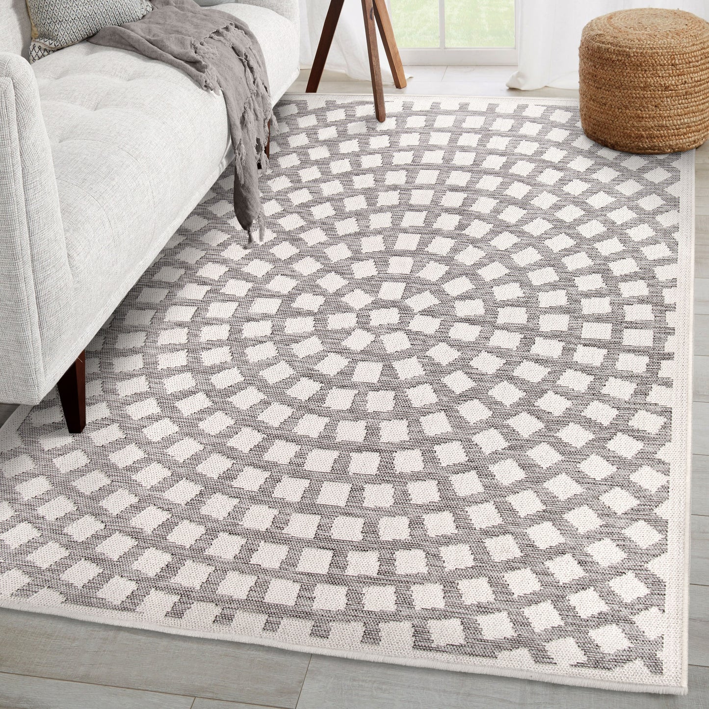 Knitweave 1105 Natural Grey Rug - Orian