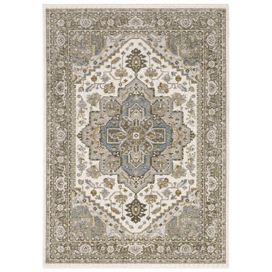 MAHARAJA 1144Y Ivory Rug - ORIENTAL WEAVERS