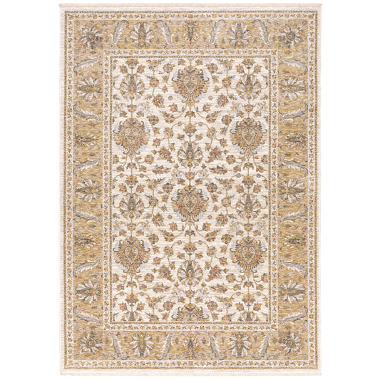 MAHARAJA 5091W Ivory Rug - ORIENTAL WEAVERS