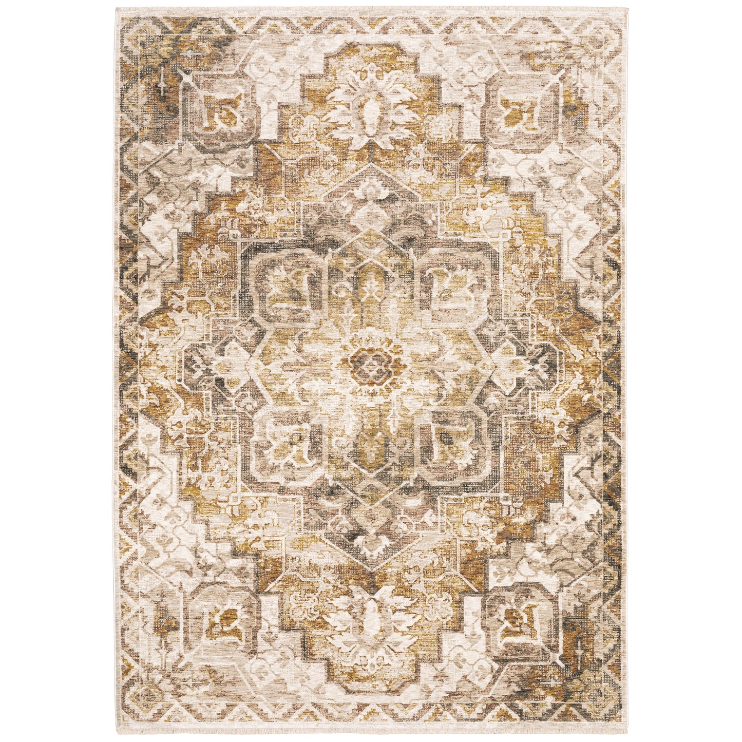 MAHARAJA 661C1 Gold Rug - ORIENTAL WEAVERS