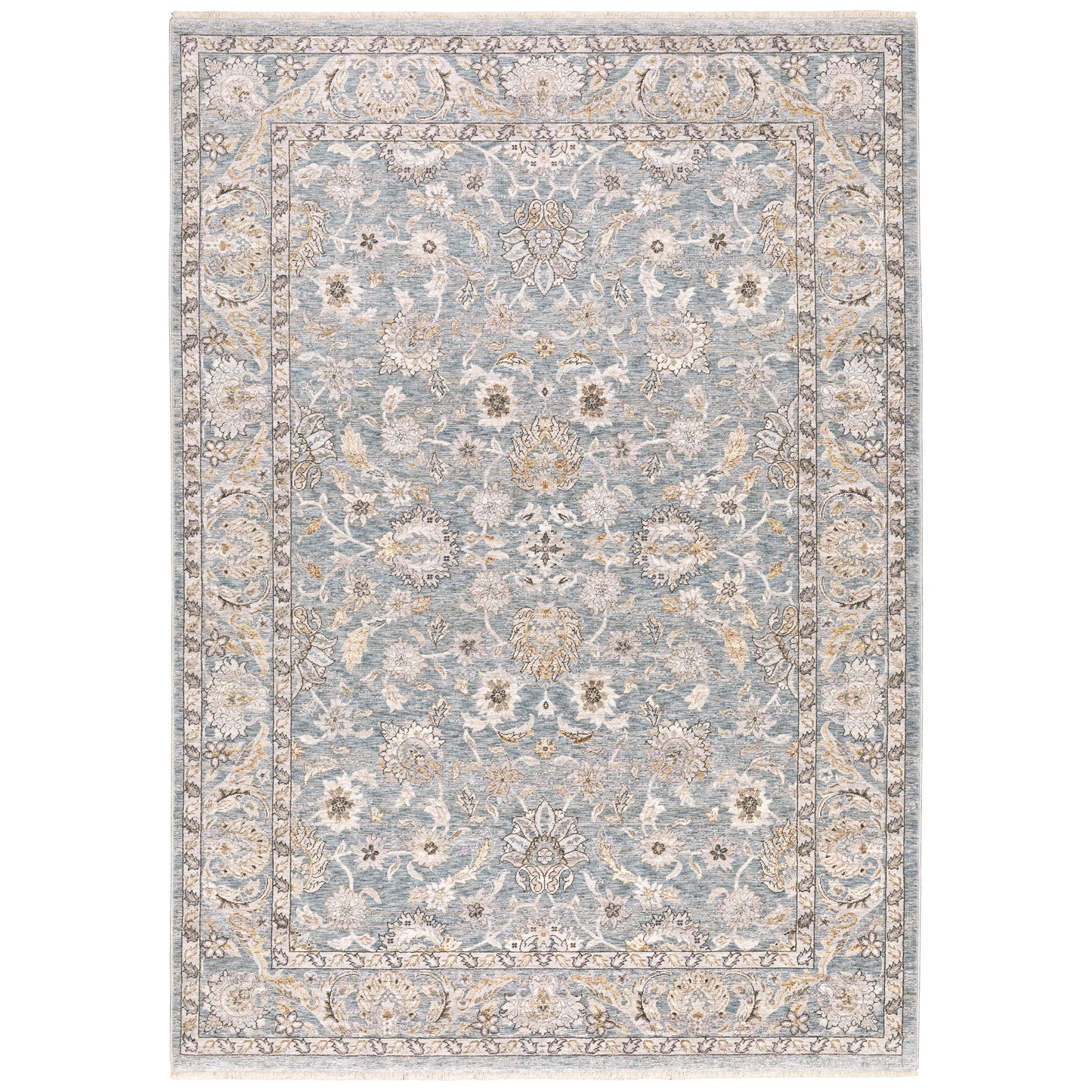 MAHARAJA 070E1 Blue Rug - ORIENTAL WEAVERS