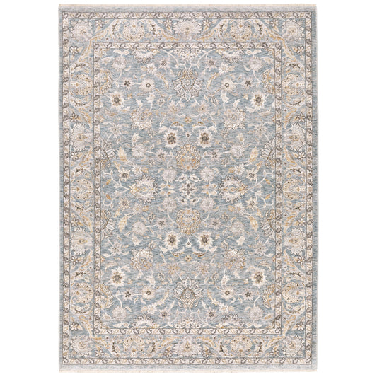 MAHARAJA 070E1 Blue Rug - ORIENTAL WEAVERS