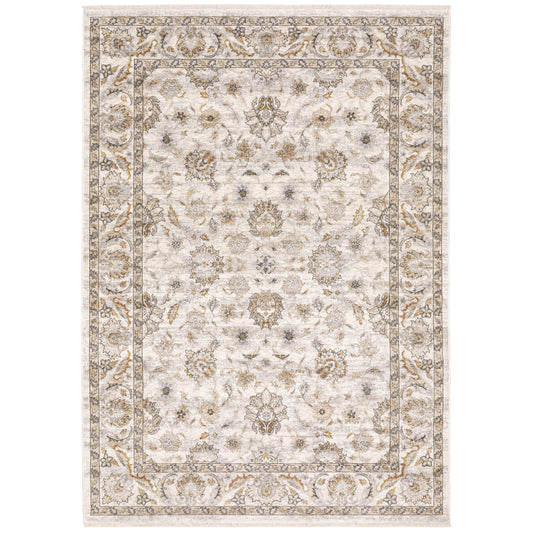 MAHARAJA 070W1 Ivory Rug - ORIENTAL WEAVERS