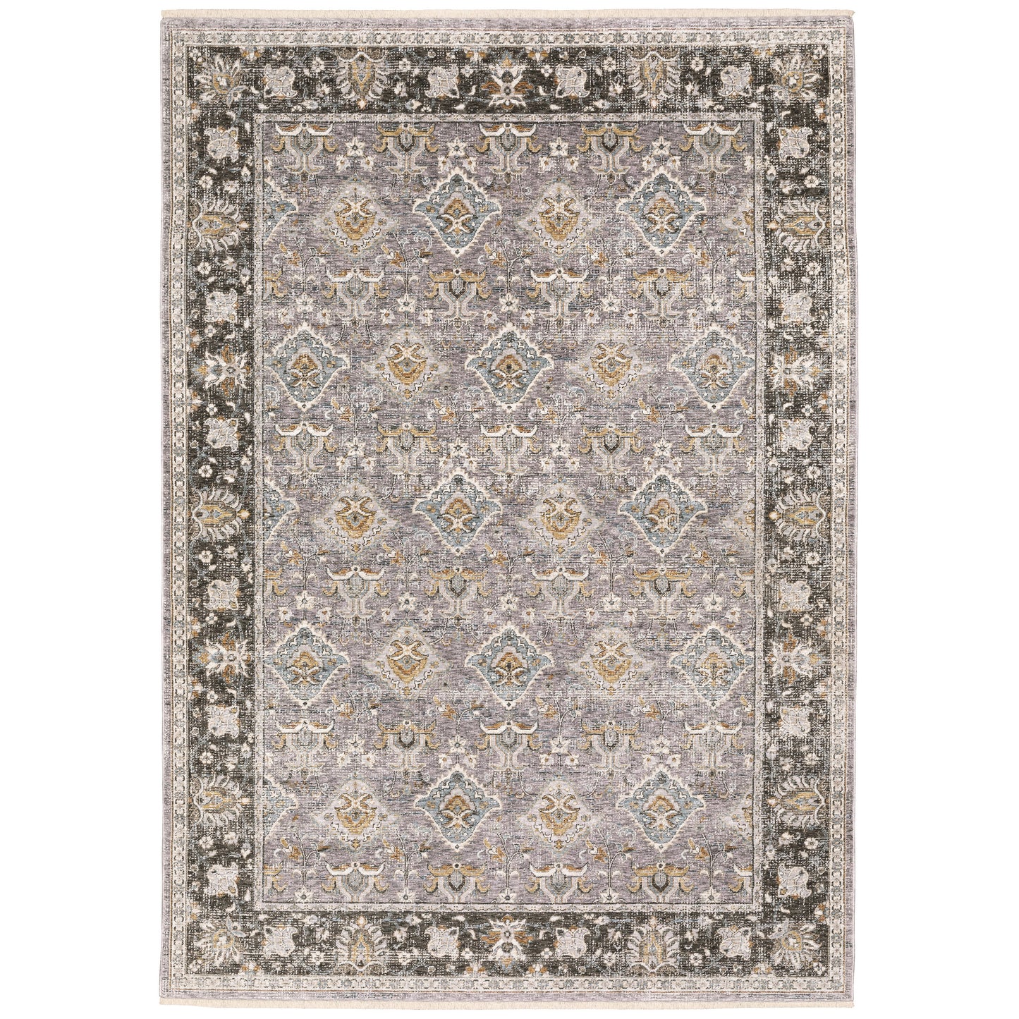 MAHARAJA 091E1 Grey Rug - ORIENTAL WEAVERS